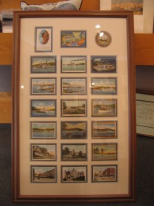 Lake Winnipesaukee Framed Vintage Cards