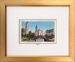 NYC Central Park Framed Postcard