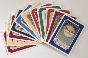 Our Holiday Vintage Postcard Greeting Cards
